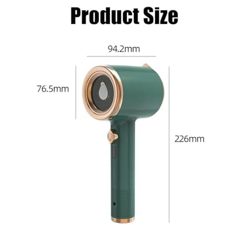 مكوّاة صغيرة محمولة، كي سريع التسخين بالبخار الجاف للمنزل والسفر (بيج) قابس الاتحاد الأوروبي سهل التركيب