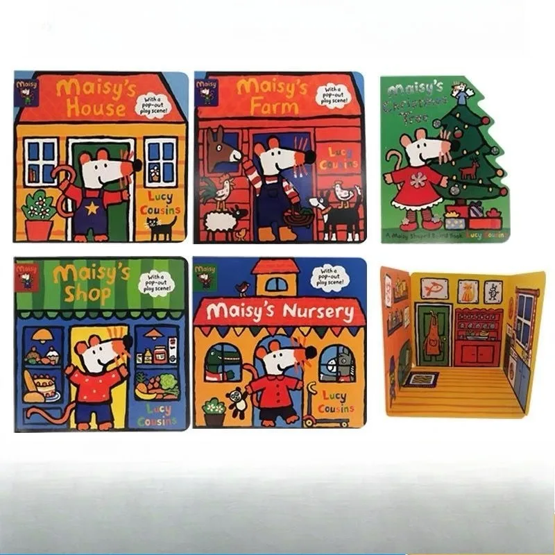 

《Little mouse Bobo's pop-up book of mechanisms》 Little Mouse Bobo's Pop-Up Book of Interactive Paper Engineering Mechanisms