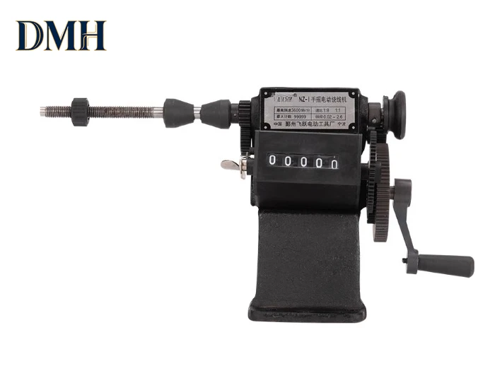 

DMH-NZ-1 Ручной намоточный станок с цифровым дисплеем для обмотки проводов, электрический намотчик проводов с цифровым дисплеем