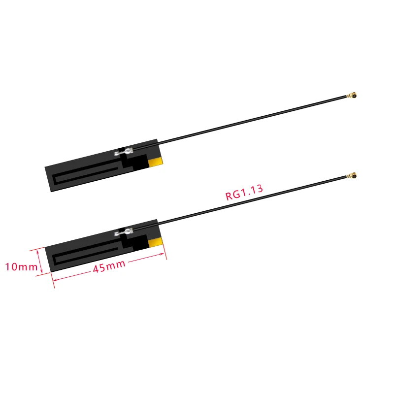 868MHz 915MHz Special Internal FPC Omnidirectional High Gain 5dbi Flexible NB-IoT Module Antenna Ipx Ipex U.FL MHF4 Interface