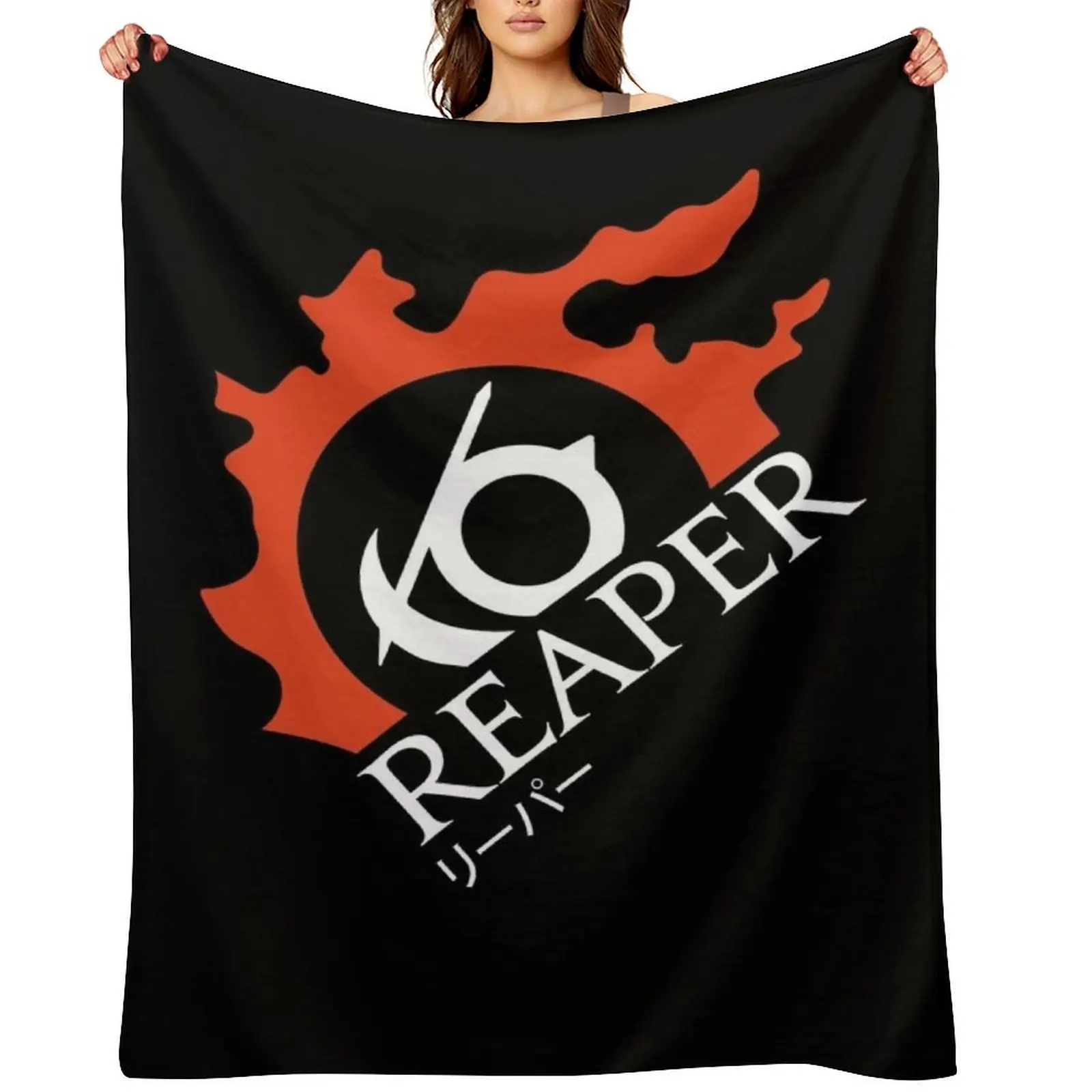 

Reaper - For Warriors of Light & Darkness Throw Blanket Luxury Designer Bed covers Plaid on the sofa Picnic Blankets