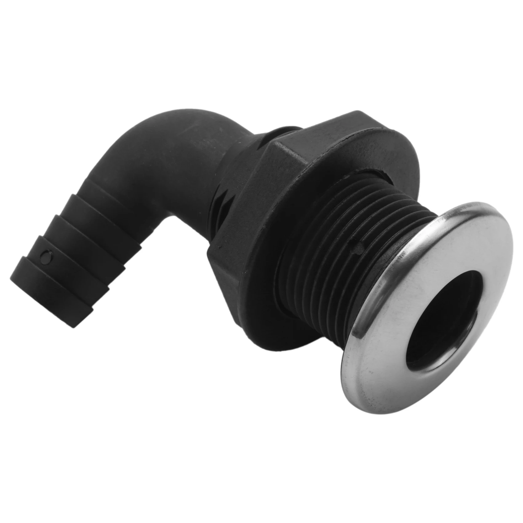 3/4 Inch Universal Hull Hose Connector Nylon Water Outlet Marine Ship Accessories