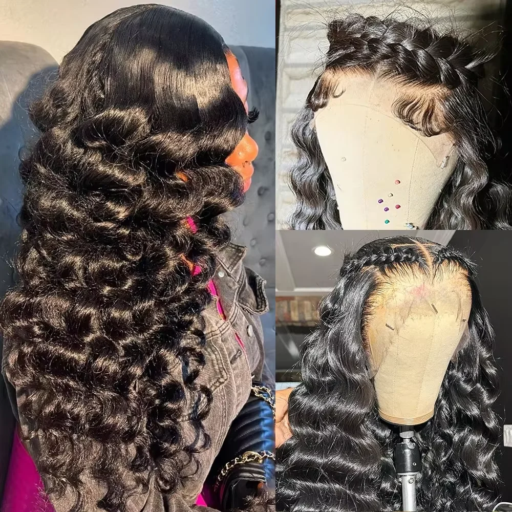 220 الكثافة شفافة HD فضفاض موجة عميقة باروكة من شعر طبيعي 30 36 بوصة مجعد 13x6 الدانتيل شعر مستعار أمامي موجة المياه الدانتيل الباروكات الأمامية