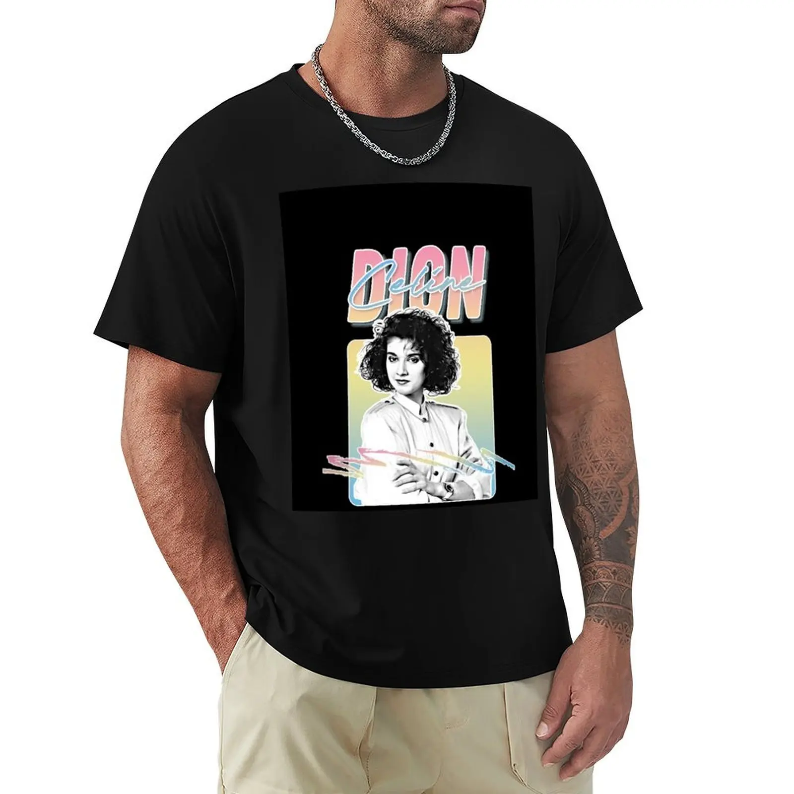 

Celine Dion T-Shirt oversize t-shirts man blue lock funny meme t-shirts oversizeds funny t shirts for men
