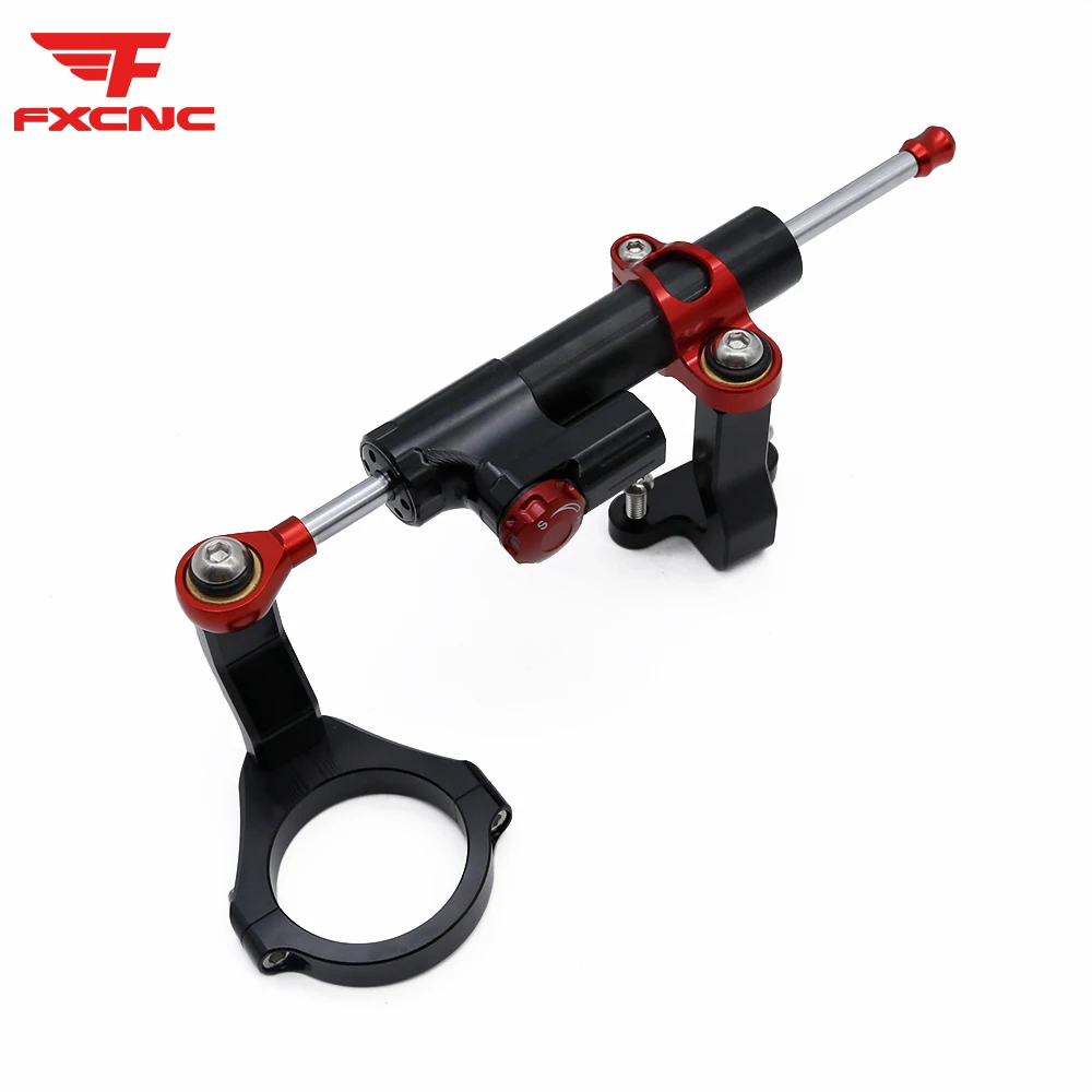 For Zontes 703RR CNC Motorcycle Stabilizer Steering Damper Clamp Mounting Bracket Support Kit Steering Damper