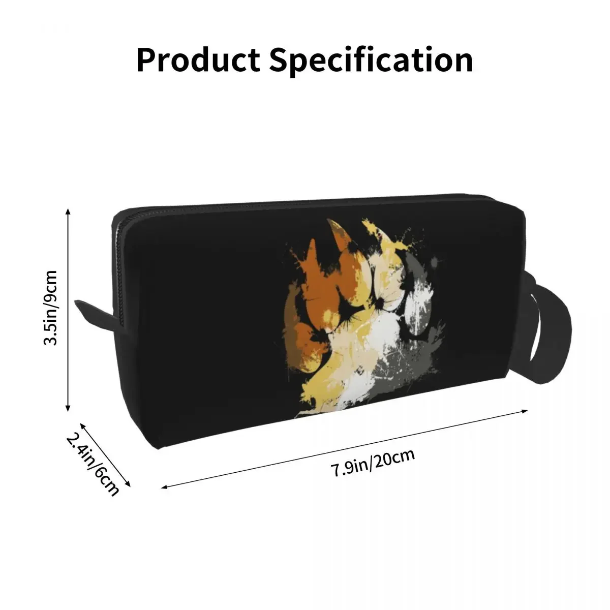 Gay Bear Pride Paw Cosmetic Bag Women Cute Big Capacity LGBT GLBT Makeup Case Beauty Storage Toiletry Bags image 6