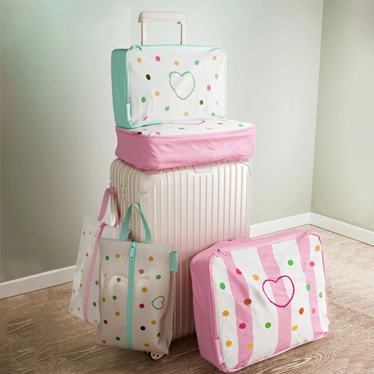 bolsa-de-armazenamento-portatil-para-viagem-organizador-de-roupas-e-roupas-Intimas-organizador-multifuncional-para-malas-mesterco-dopane-polka-dot