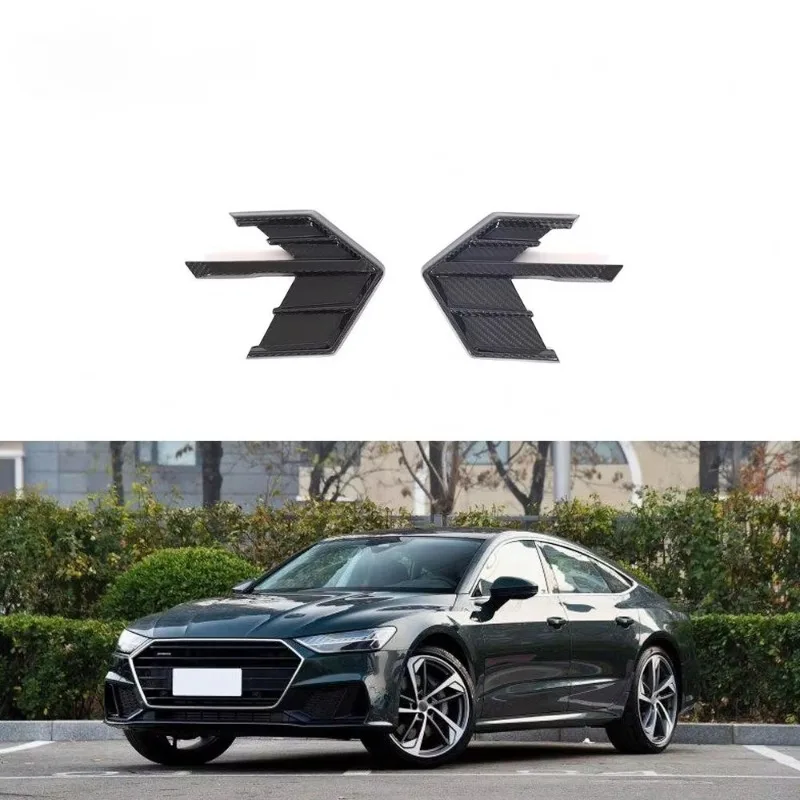 

High Quality Dry Carbon Fiber Side Fender Vents For Audis A7 Quattro Hatchback A7 Sportback S7 Hatchback 4-door 2019-2021