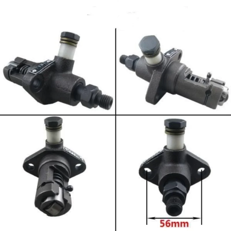 Fuel Injection Pump&Injector Set for 168F 3.5HP Horizontal 196CC 4 Stroke Air Cooled Diesel Engine
