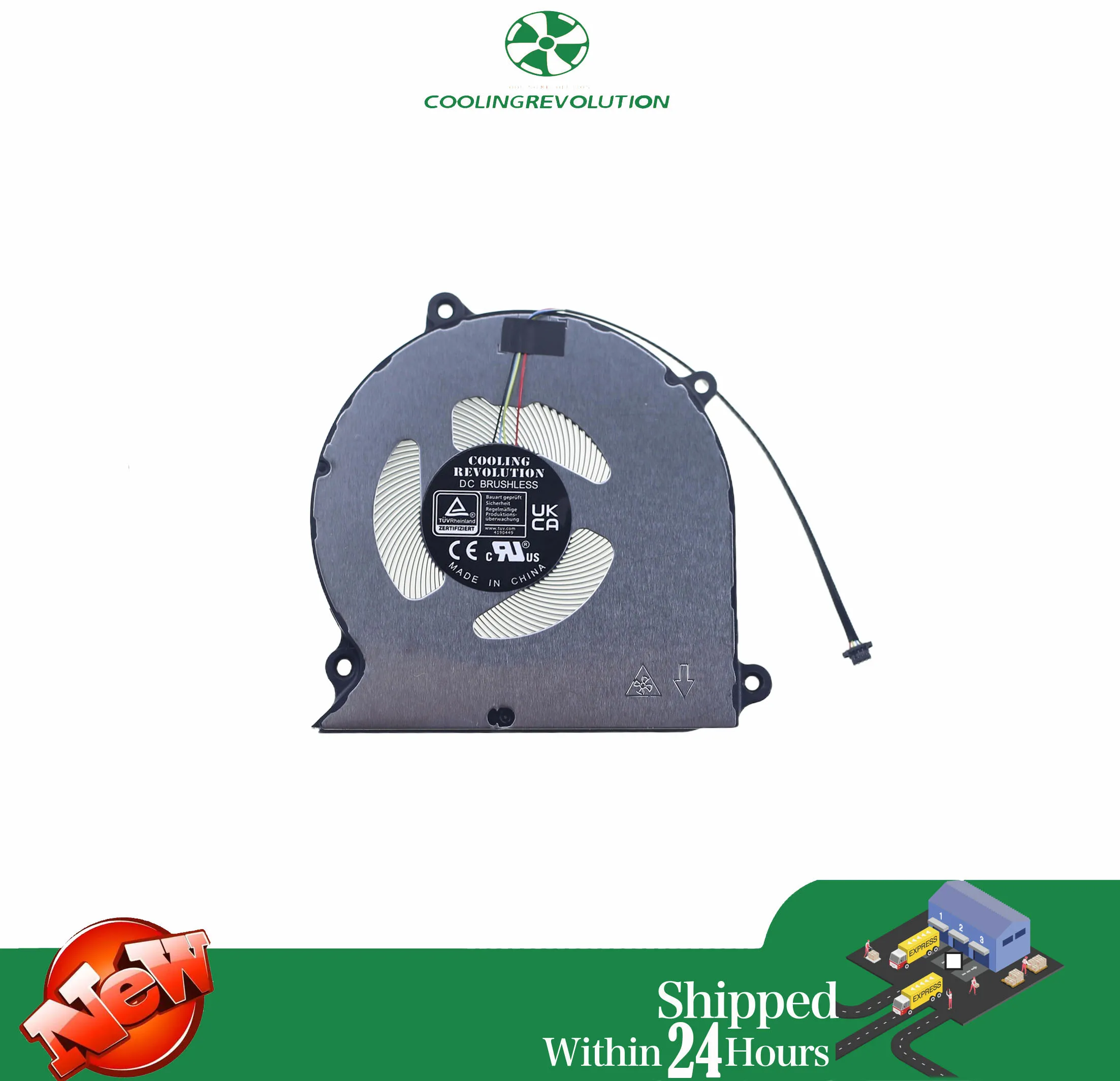 Laptop CPU Cooling Fan for HUAWEI MATEBOOK D16 MCLG-16 MCLF-16 B75D6HA23A6 B7807ASHNF2301TN DV5V 4-Pin