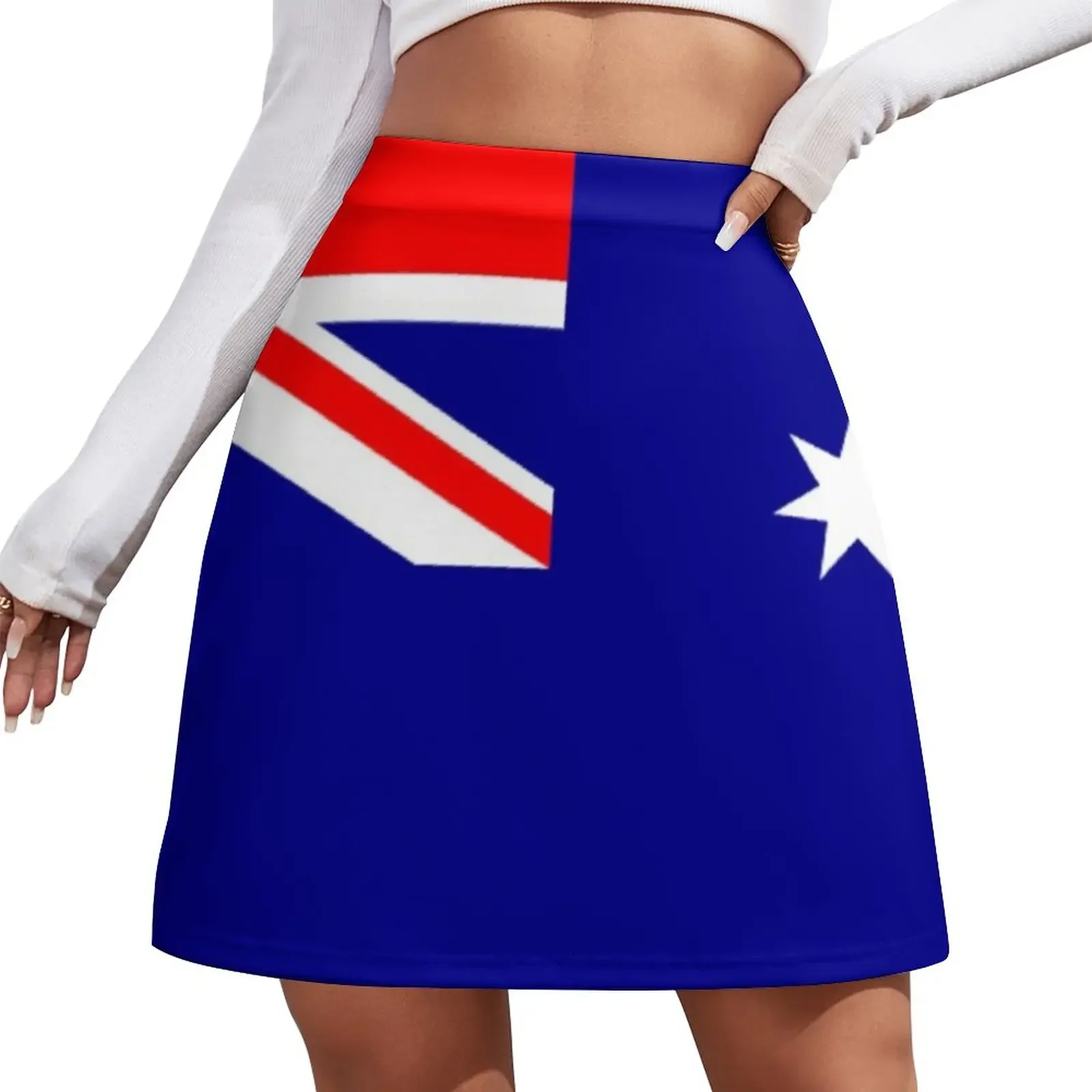 

Flag of Australia - Australian Flag - I Love Australia Mini Skirt outfit korean style School skirt Women's summer dress