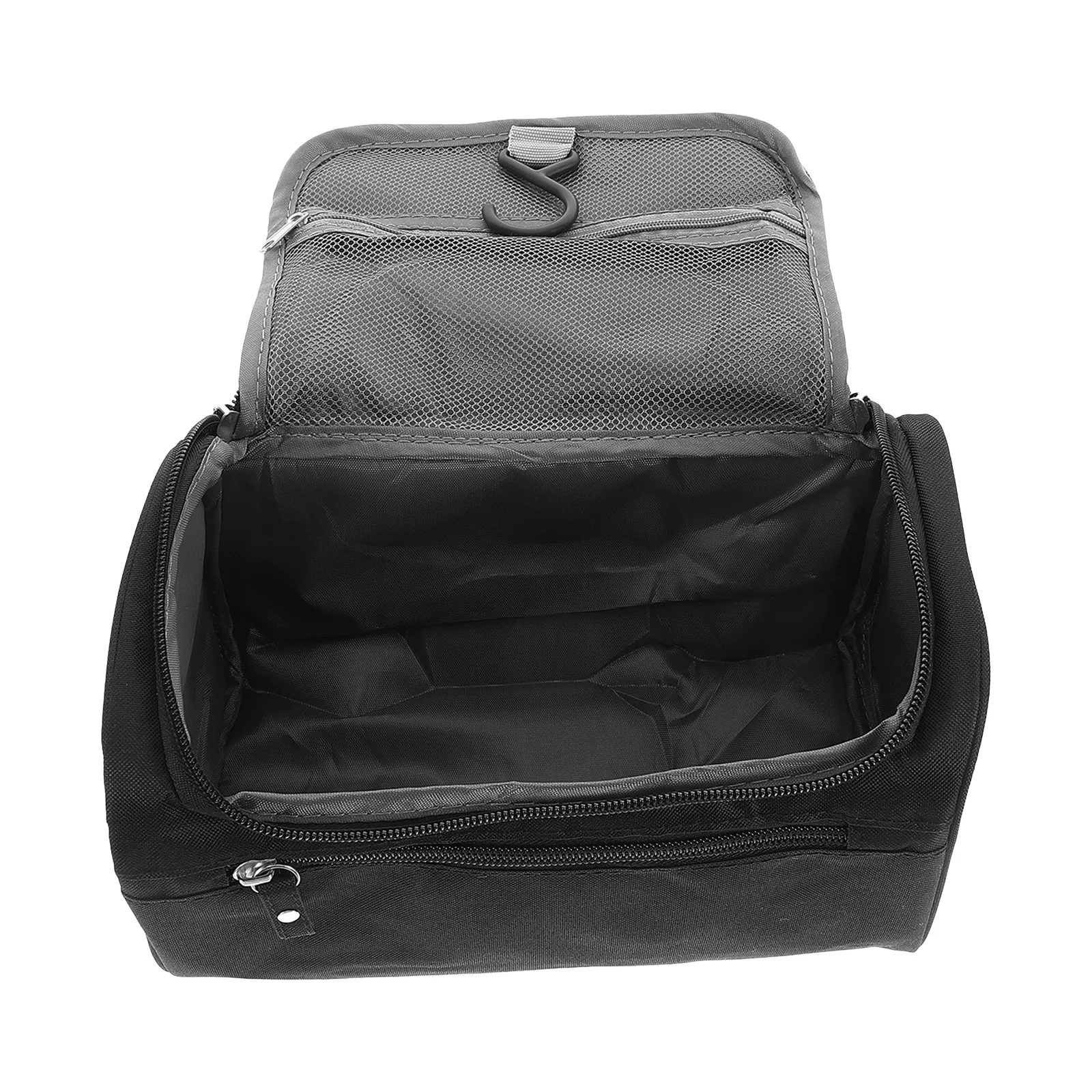 منظم أدوات الزينة المقاوم للماء للرجال بسعة كبيرة، مقصورات متعددة، غسيل تخزين أساسيات الحمام المحمول