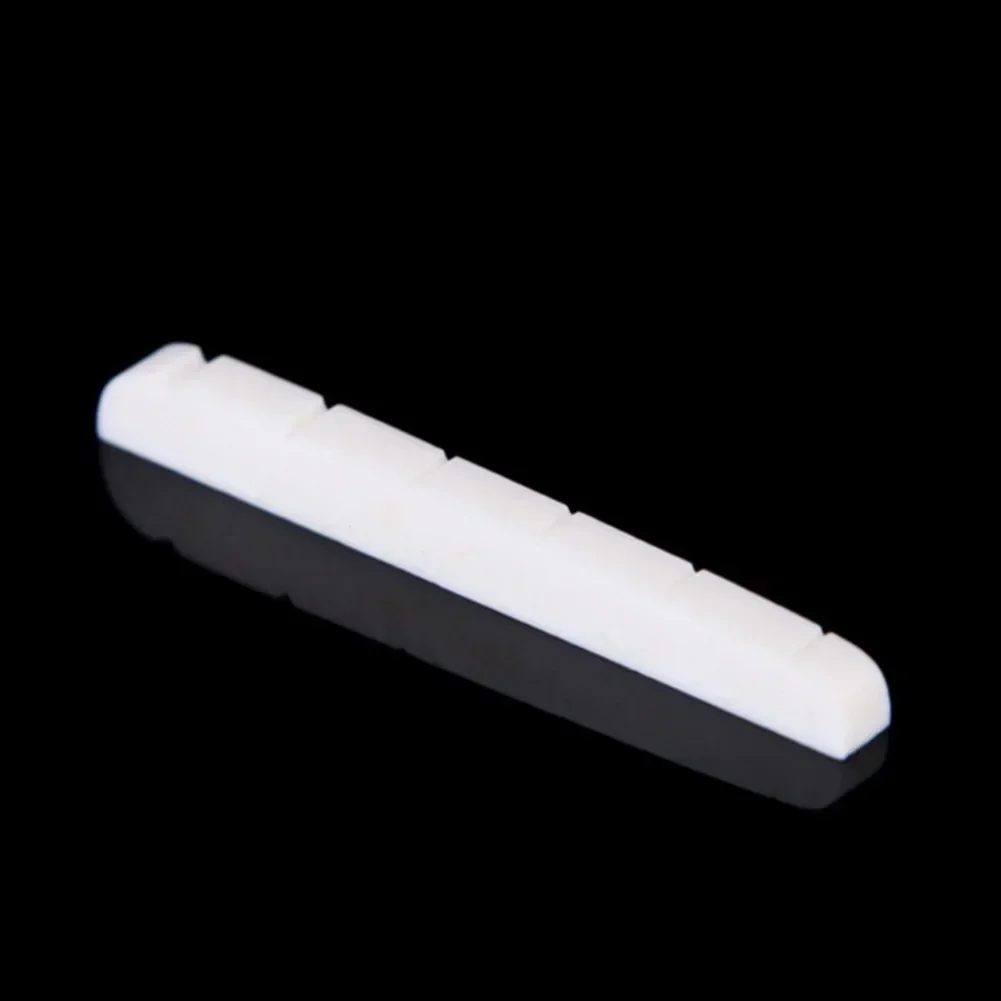 

1PC Bone Electric Guitar Bridge Nut 6-String Guitar Top Nut 42MM Modern&Vintage Electric Guitar Accessories Nut Cattle Bone