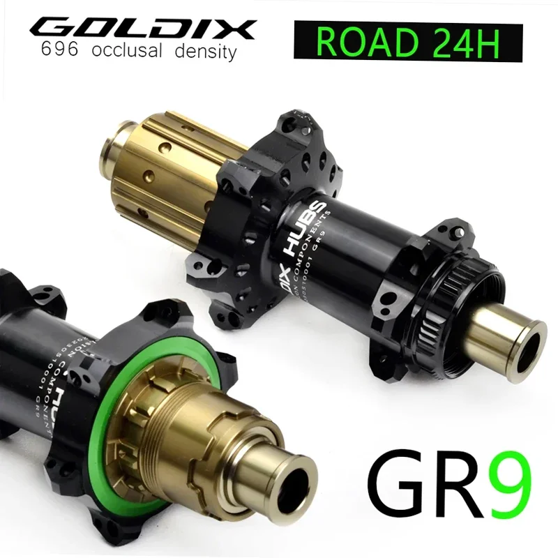 GOLDIX GR9 690 Bicycle Hub 24Hole Straight Pull Spoke HG/XDR Hub Body for Road Bike Gravel Bike Suitable Bicycle Accessories