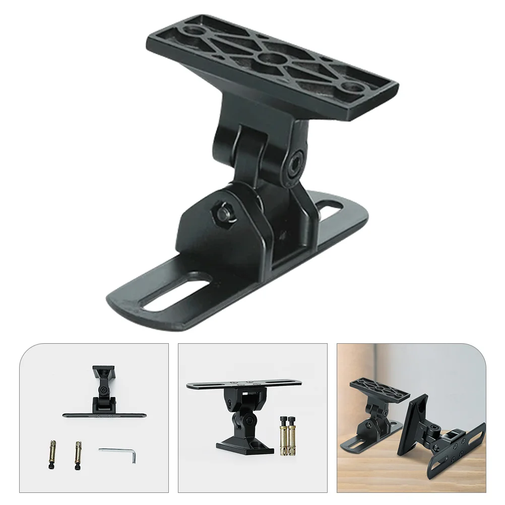 Soundbar Speaker Stand Speakers Wall Mount Brackets Monitor Echo Black Zinc Alloy Surround Mounts