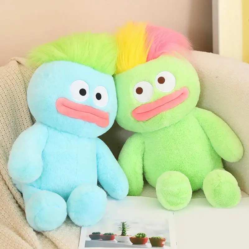 Cartoon Grote Mond Zacht Gevulde Pop Knuffels Kussen Esthetische Plushies Comfortabele Elastische Woondecoratie Vakantie Cadeau Voor Kinderen 50Cm