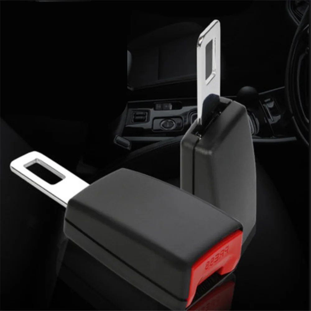 Car seat belt clip extension plug for Opel astra Mokka VW Golf Jetta Tiguan Peugeot 206 508 Seat Leon lbiza