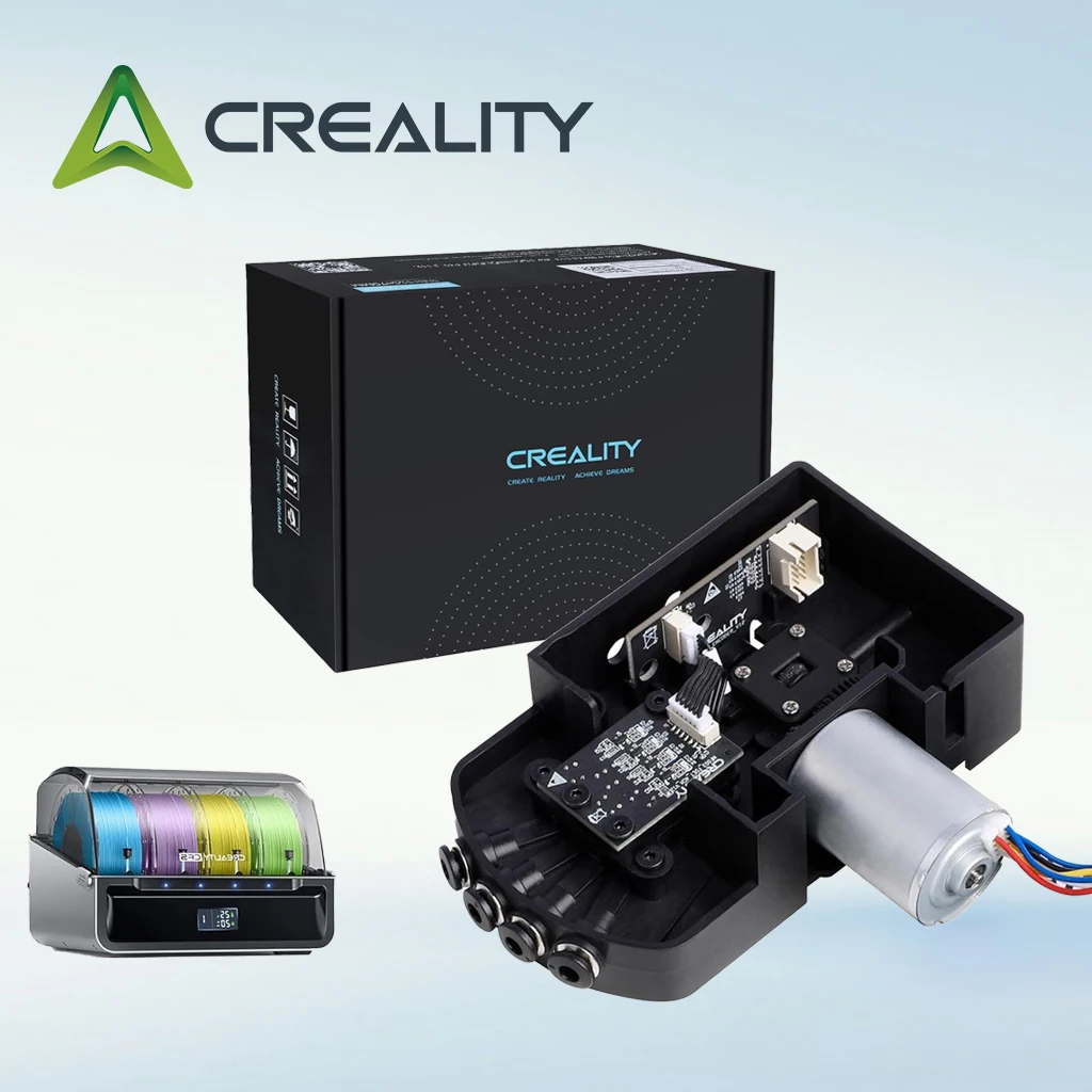 

Creality CFS Five Way Kit, CFS Bottom Bracket, Original CFS Replacement Accessories with Brushless Motor for Multi Color 3D Prin