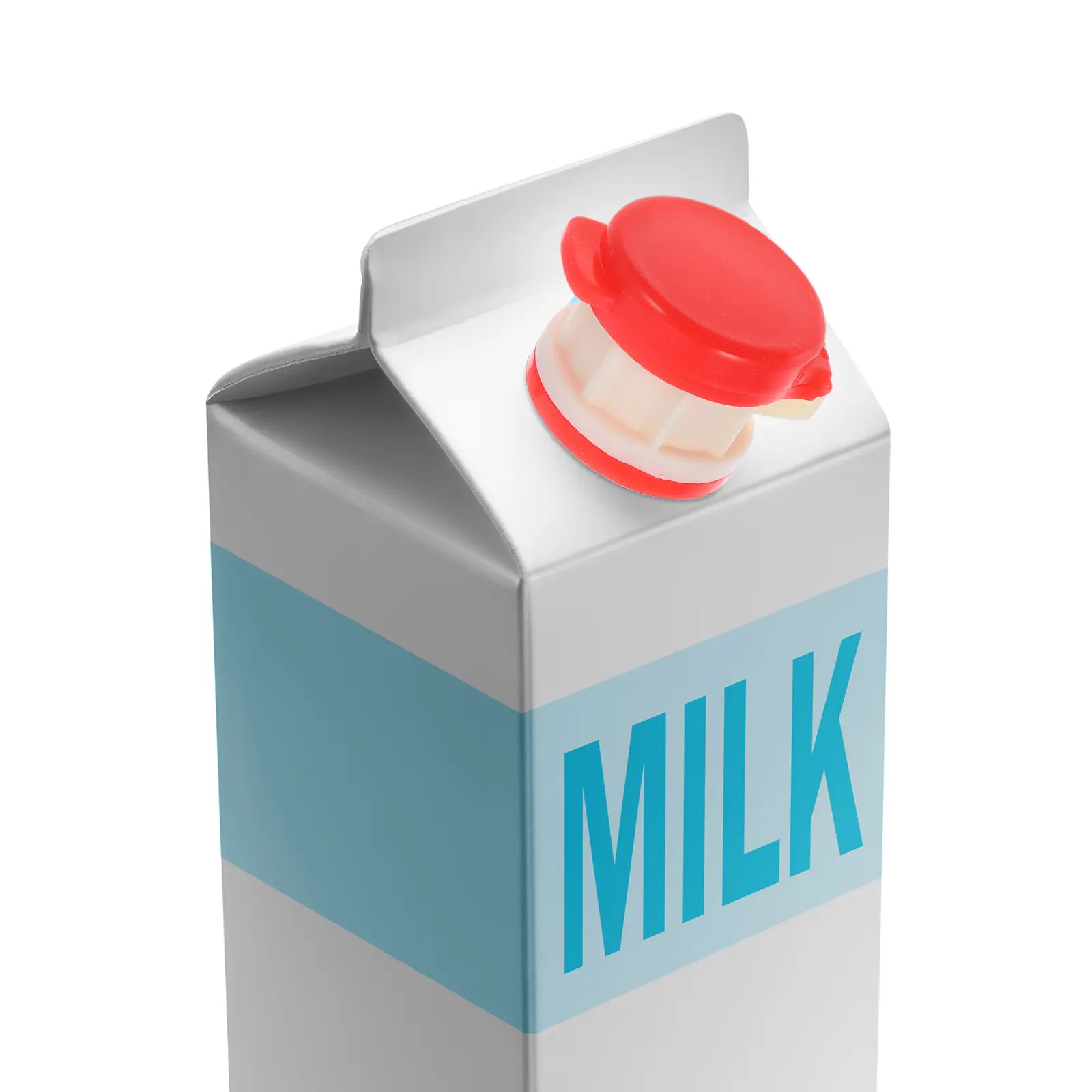 4Pcs Box Drinks Diverter with Lid Portable Drink Spout Pourer Milk Juice Extension Mouth Freshness Preservation Kitchen Utensils
