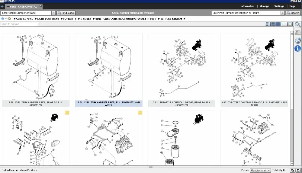 

Case Construction APAC - Middle East Africa 2019 Parts Catalog