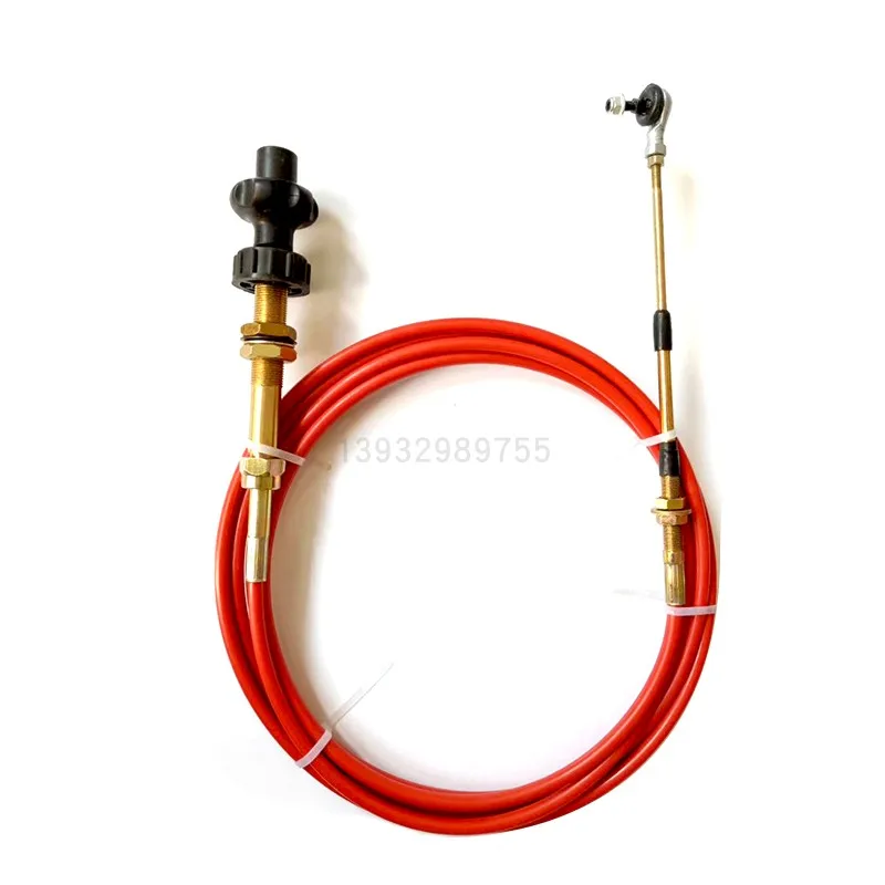 control throttle line cable excavator construction Rotating self-locking manual handle assembly parts hitchi ex XCGM ZOONLIAN