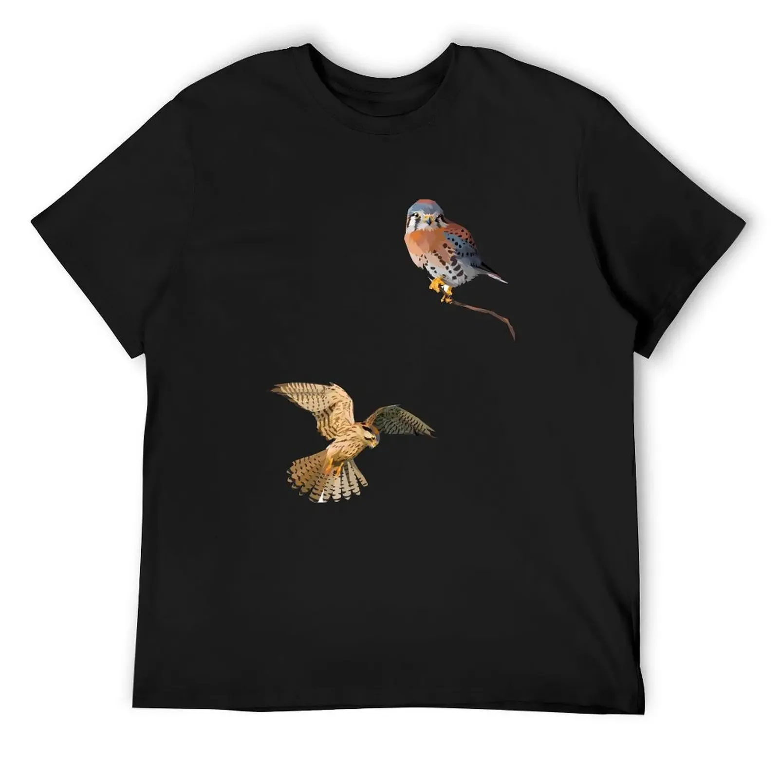 

American Kestrels T-Shirt blue archive kawaii clothes blanks men graphic t shirts