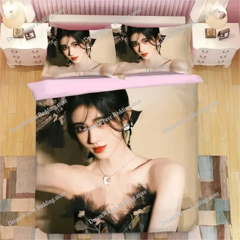 Ju Jingyi  Bedding Set Duvet Cover 3d Bedding Fashion Design Decoration King Duvet Cover Set Double Bed Set Bedding Sets741