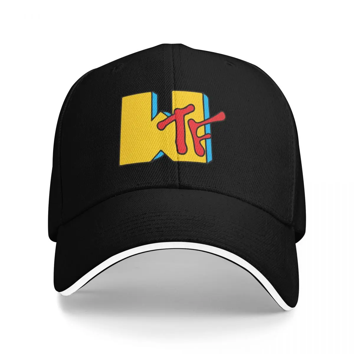 

Wtf Mtv Baseball Cap Fishing cap Sunscreen western Hat Women's 2025 Men's