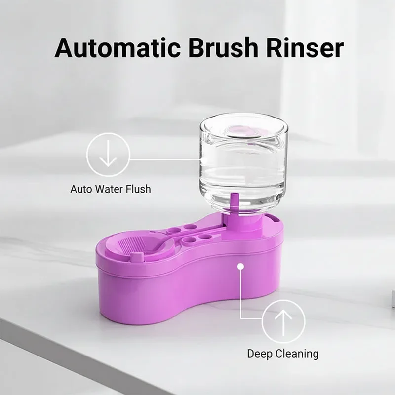 Newpaint Brush Washer Paint Brushes Cleaner Paint Brushes Watercolor Bucket Art Bucket Oil Brush Washer Paint Hobby XBT001
