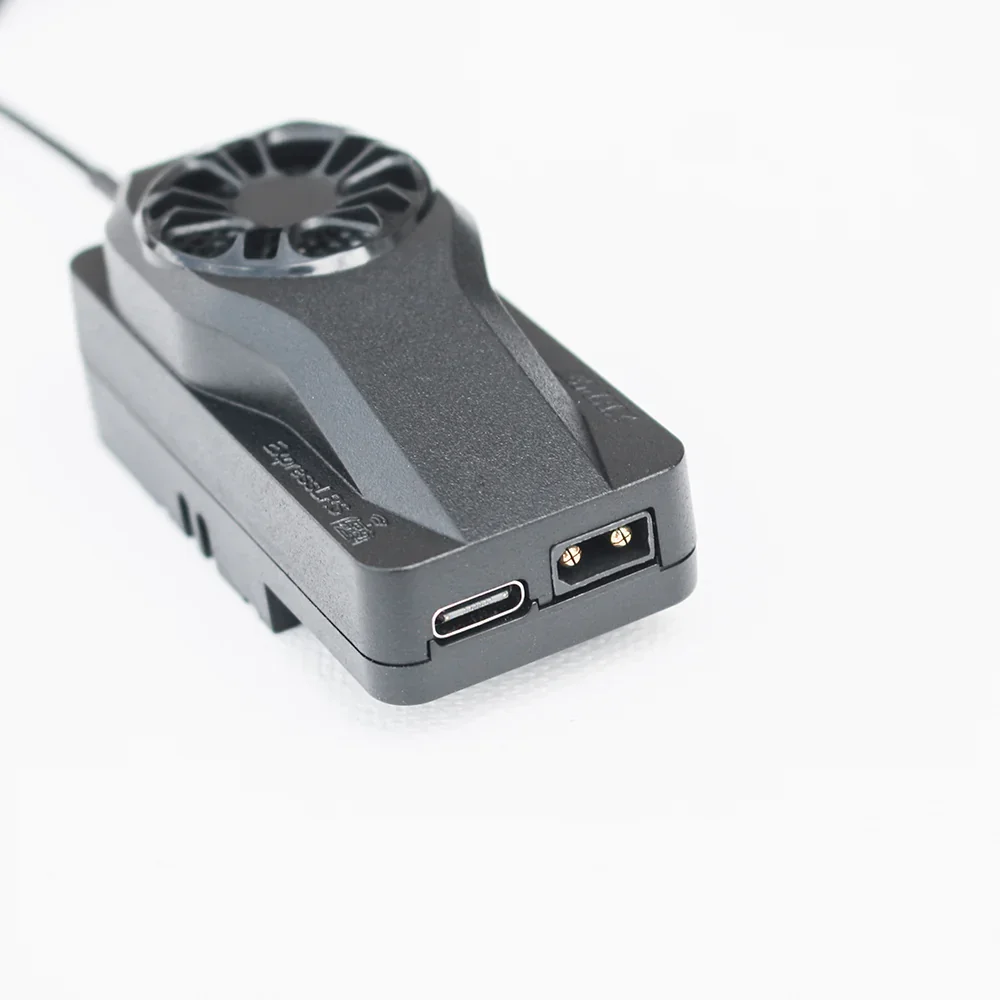 وحدة EMAX الرسمية Aeris Link ExpressLRS ELRS Micro TX 2.4G 915MHz مع شاشة OLED ومروحة تبريد لطائرة RC FPV بدون طيار