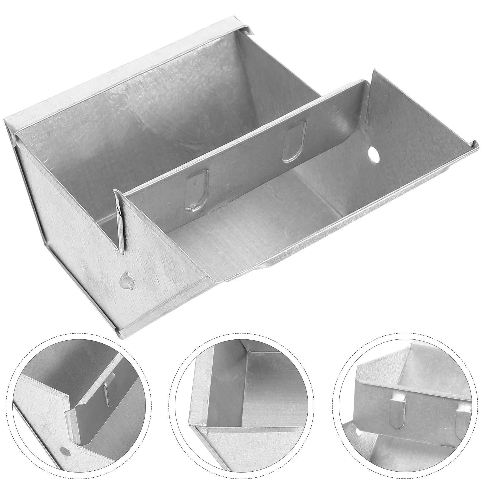 

Rabbit Feed Box Iron Material Food Container Farm Animal Feeder Cage Accessory Guinea Pig Hay Holder Small Pet Supply