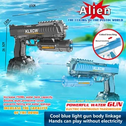 Electric Water Gun Toys Bursts Children's High-pressure Strong Charging Energy Water Automatic Water Spray Children's Toy Guns