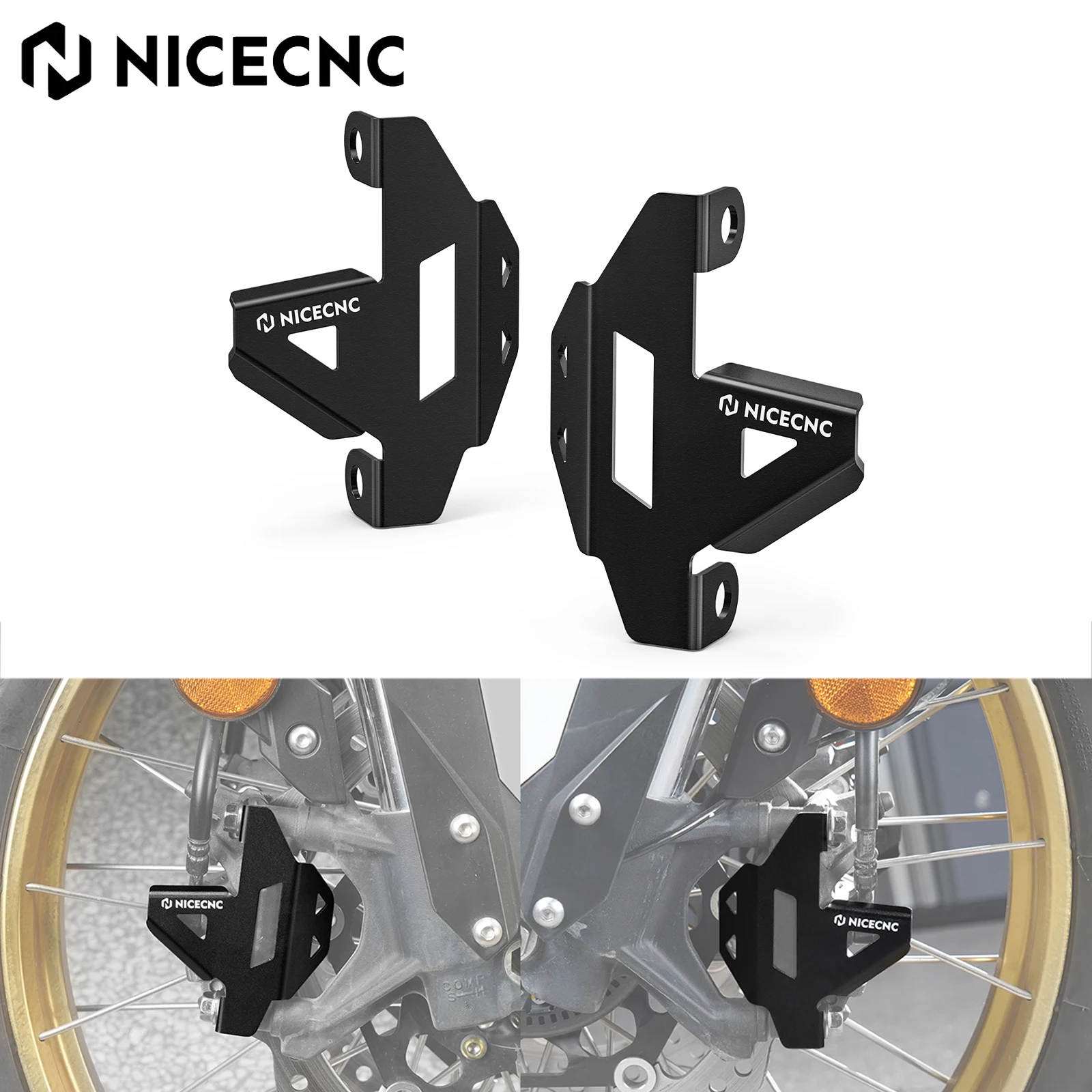 

For Honda CRF1100L Africa Twin Adventure Sports/DCT 2021-2025 Front Brake Caliper Guard CRF1000L Africa Twin/Adv Sports 2016-19