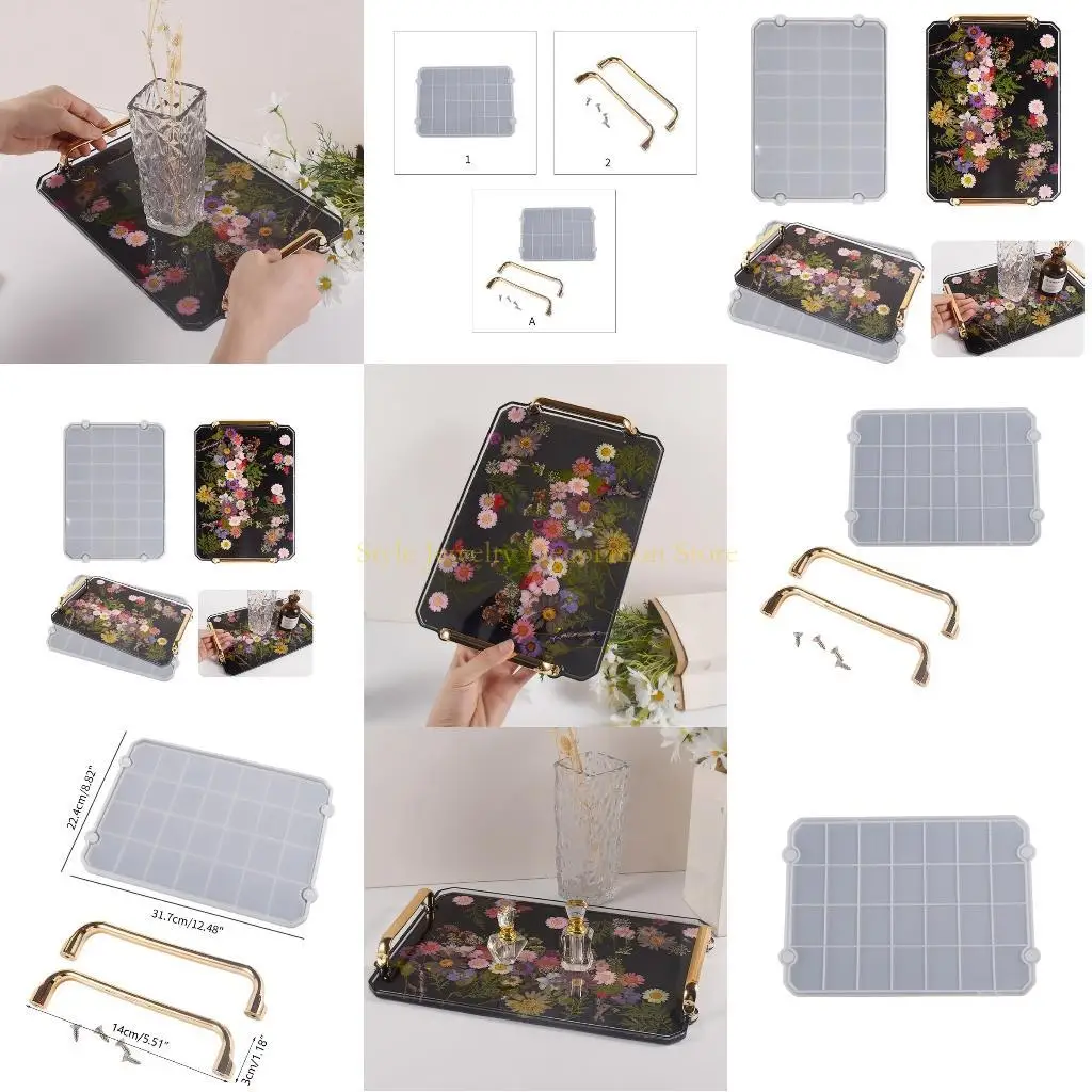 

D46E прямоугольник Силиконовая смоляная форма