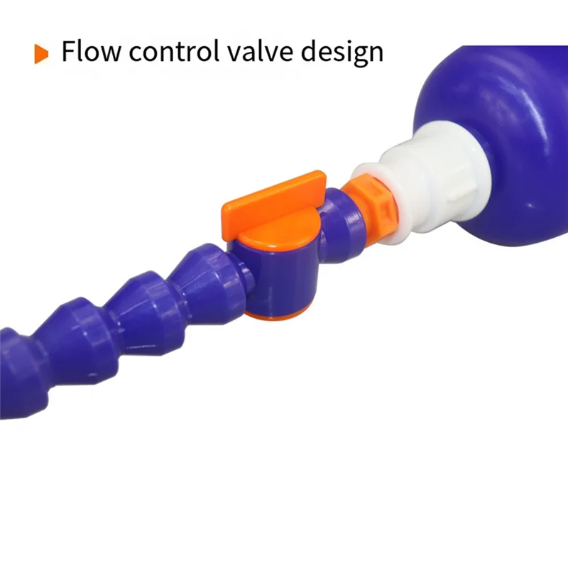 قمع نقل قابل للانحناء متعدد الأغراض مقاس 25.6 بوصة من ABFI مع مفتاح لجميع زيوت السيارات وزيت النقل #4