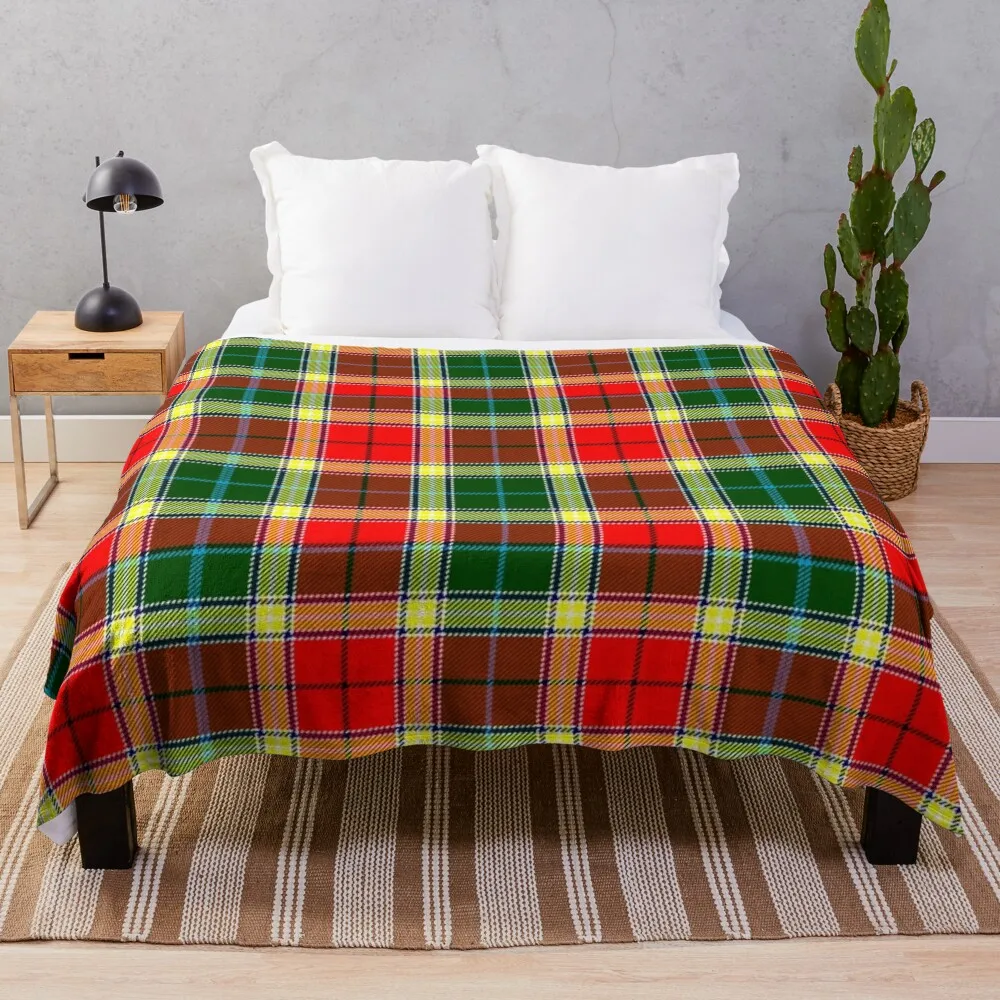 

Clan Gibbs surname last name Scottish Clan tartan Throw Blanket Weighted Retros Luxury Brand Soft Blankets