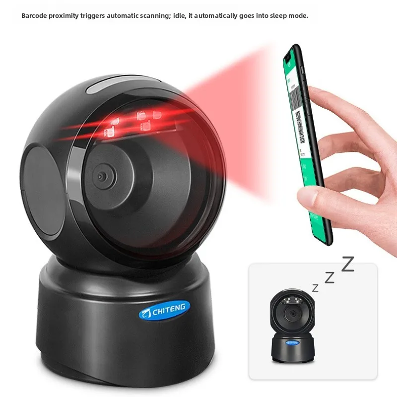 Barcode Equipment Packaging Equipment Scan Platform Supermarket Checkout Payment Inventory QR Code & 1D Barcode Reader