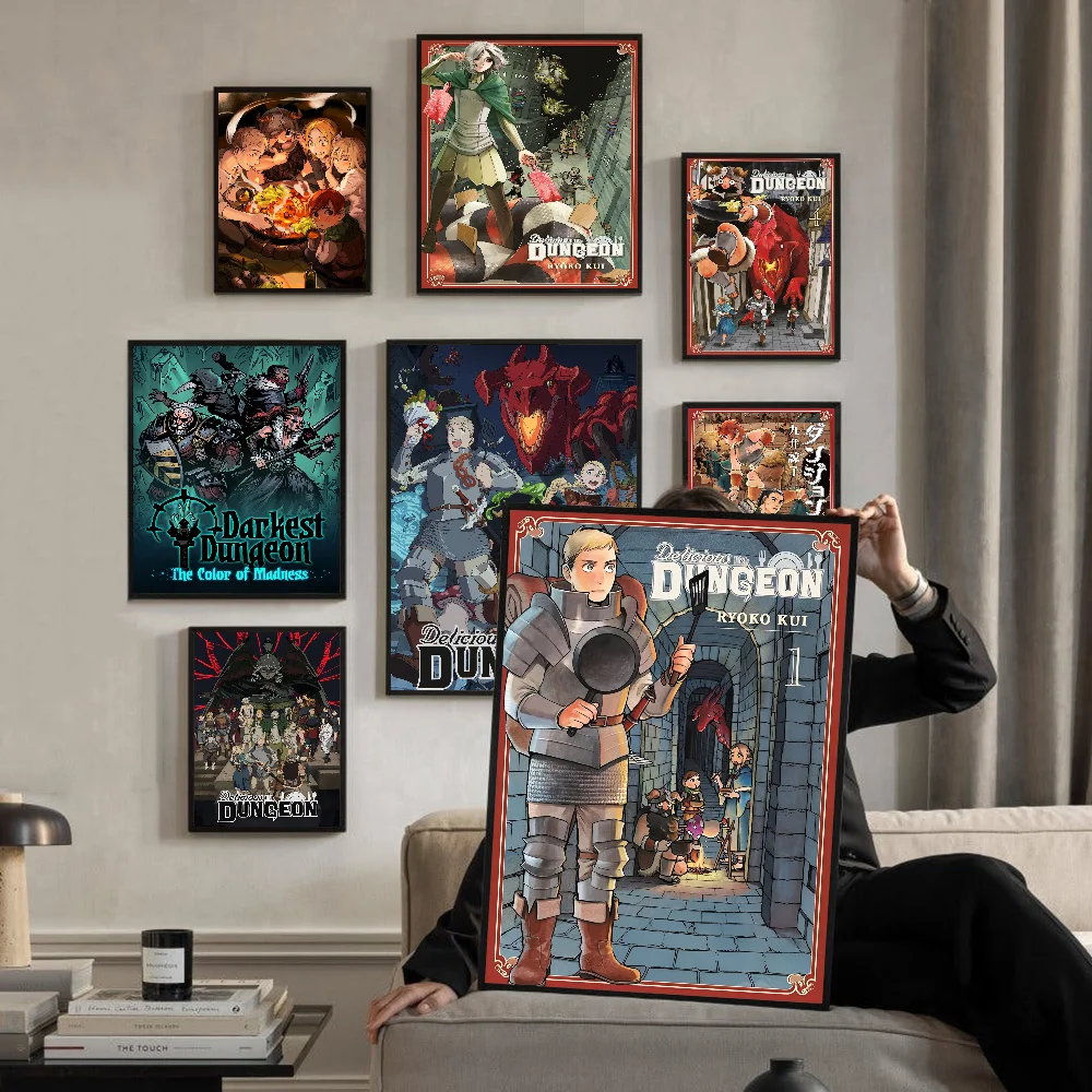 

Manga D-Delicious In D-Dungeon DIY Sticky Poster Fancy Wall Sticker For Living Room Bar Decoration Wall Decor