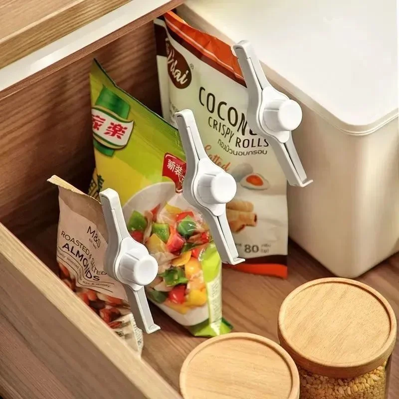 

Screw Cap Sealing Clip Seasoning Bag Milk Powder Salt Bag Sealing Clip Snack Food Preservation Clip Gadget Kitchen Accessories