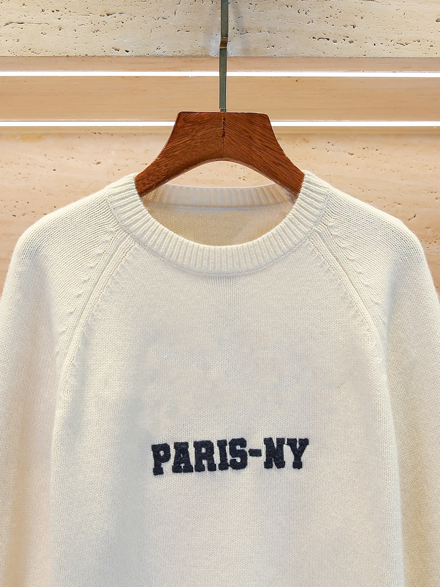 

M Home Nan You Высококачественный женский модный 232, осенне-зимний новый повседневный универсальный вязаный свитер с вышивкой букв, топ