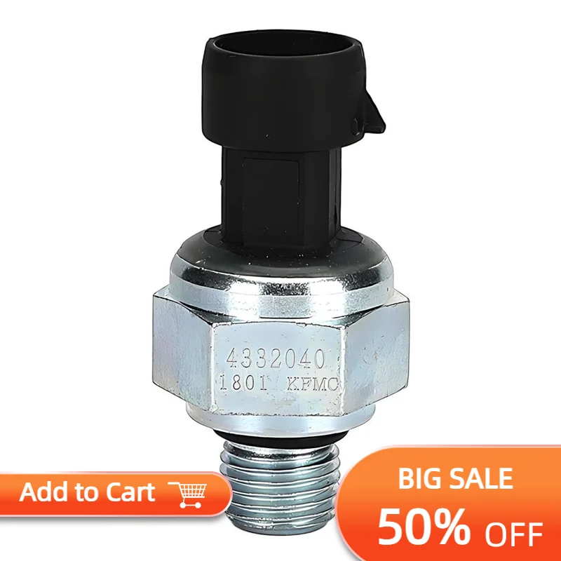 

Suitable Fits Hitachi Ex200-5 Ex120-3 Ex200-3 Zax230 Zax240 Excavator Spare Parts 433-2040 4332040 Pressure Switch Sensor