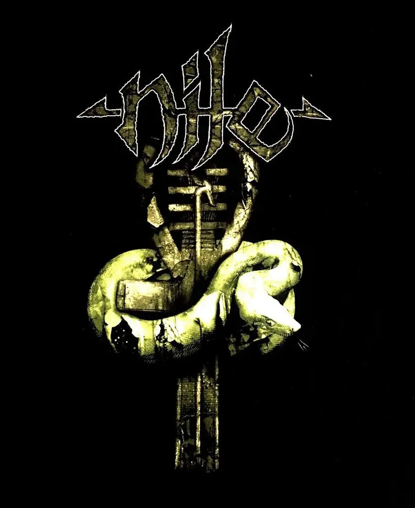 NILE cd cvr THE BLESSED DEAD Official SHIRT 3XL New in their darkened shrines