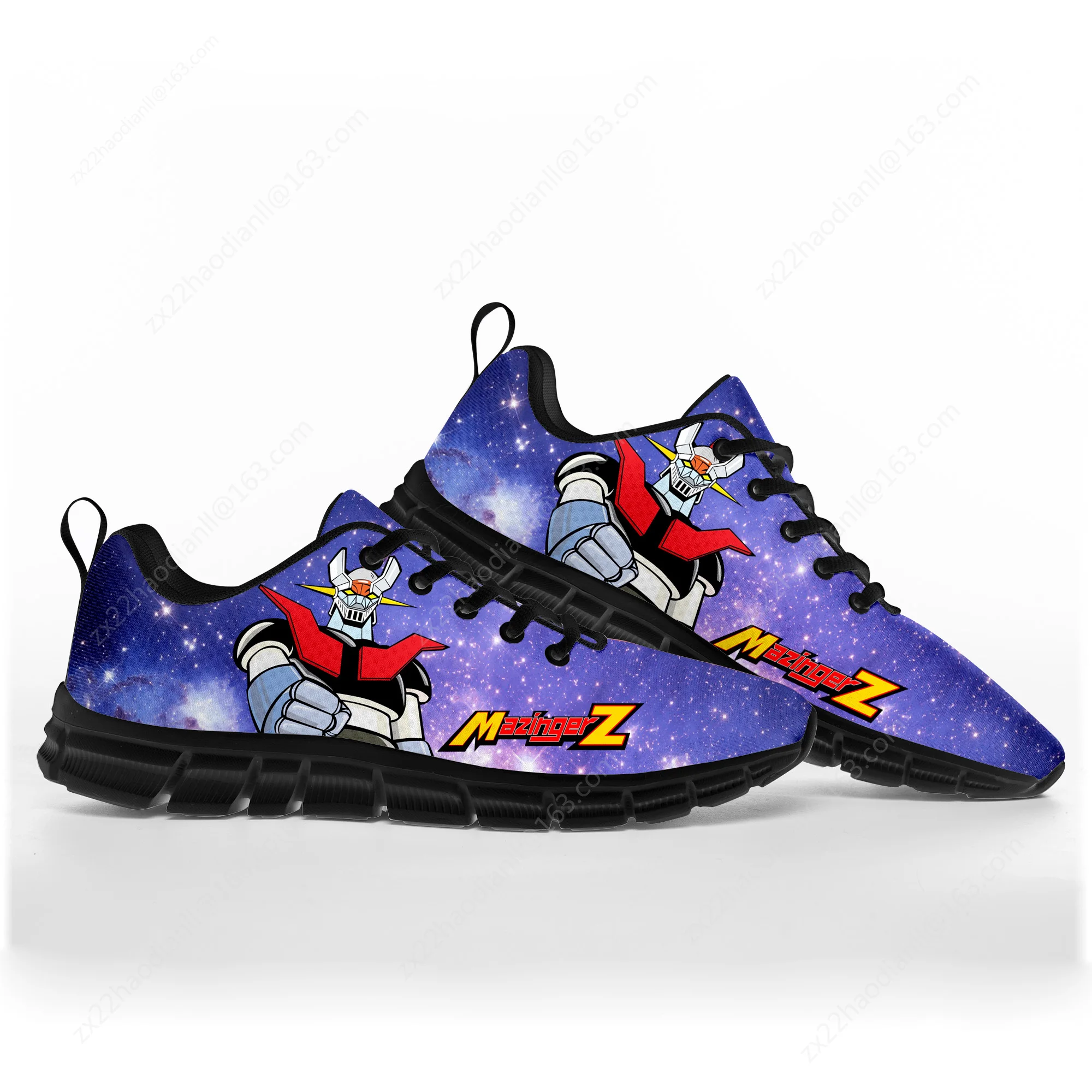 Cartoon Manga Mazinger Z Anime Comics Sports Shoes Mens Womens Teenager Kids Children Sneakers Custom High Quality Couple Shoe