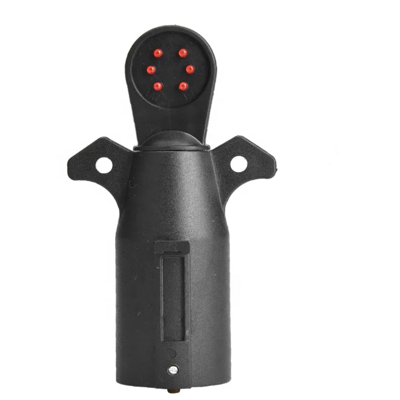 12V 7-Pin Trailer Socket Tester Light Cable Circuit Plug Socket Tester for Car Towing Trailers