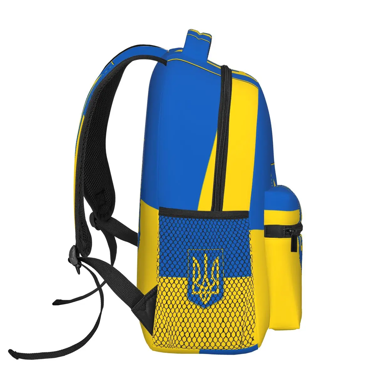 Women Men Backpack Flag Of Ukraine Travel Female Bag Male Laptop Backpack Book Bag