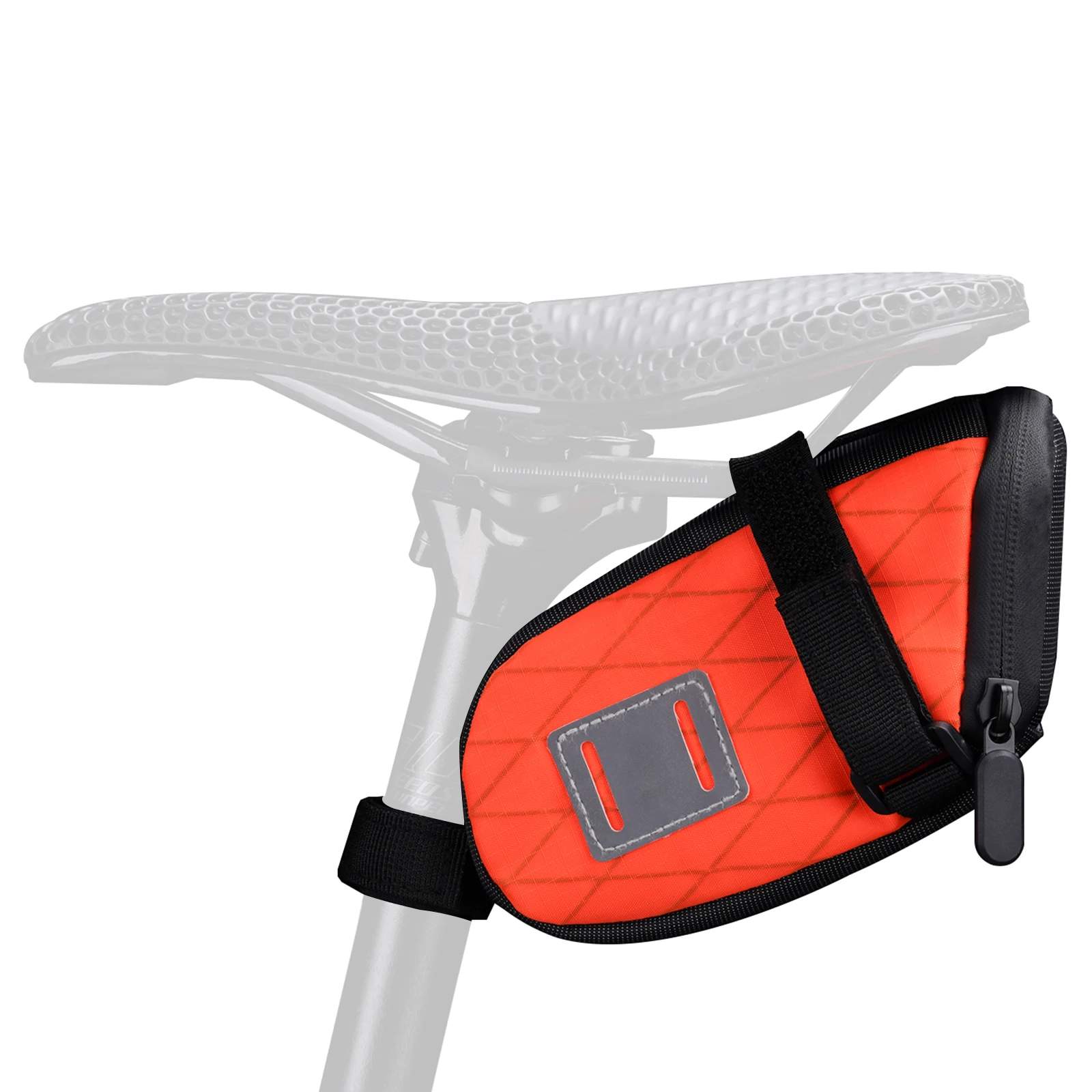 

ZUKKA Bike Seat Bag Small Under Saddle Bag Storage Pouch Waterproof Bag Cycling Pack Universal Fit 1.3L Capacity Lightweight