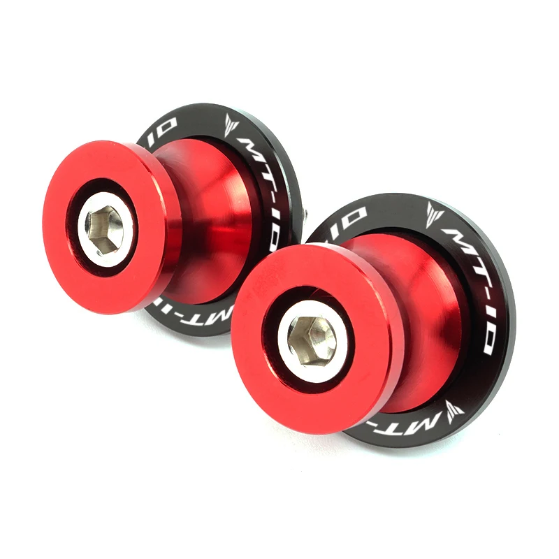 Für Yamaha MT03 MT09 MT10 MT 03 09 10 mt03 mt09 mt10 Schwinge Spulen Sliders Stand Schrauben 6 MM schwinge Motorrad Zubehör
