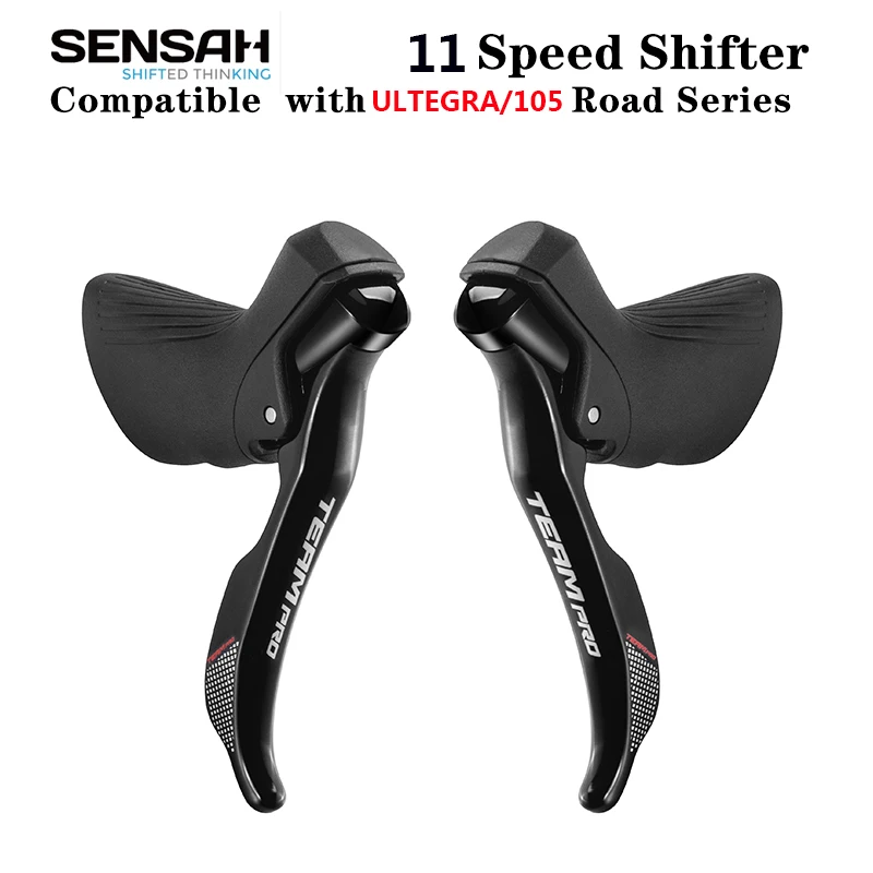 SENSAH Road Bike Shifter 2x8 2X9 2X11 Speed Brake Lever for Ultglegra 105 Sora Claris