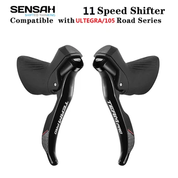 SENSAH Racefiets Shifter 2x8 2X9 2X11 Speed Remhendel voor Ultglegra 105 Sora Claris