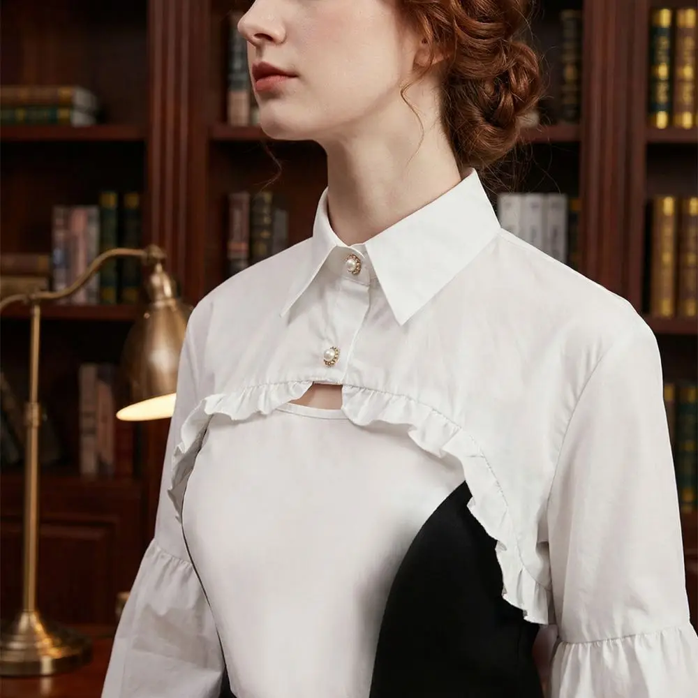 vintage-sleeve-shirt-collar-retro-courtly-style-puff-long-sleeve-top-ruffles-faux-decorative-detachable-collar-top-office-wear